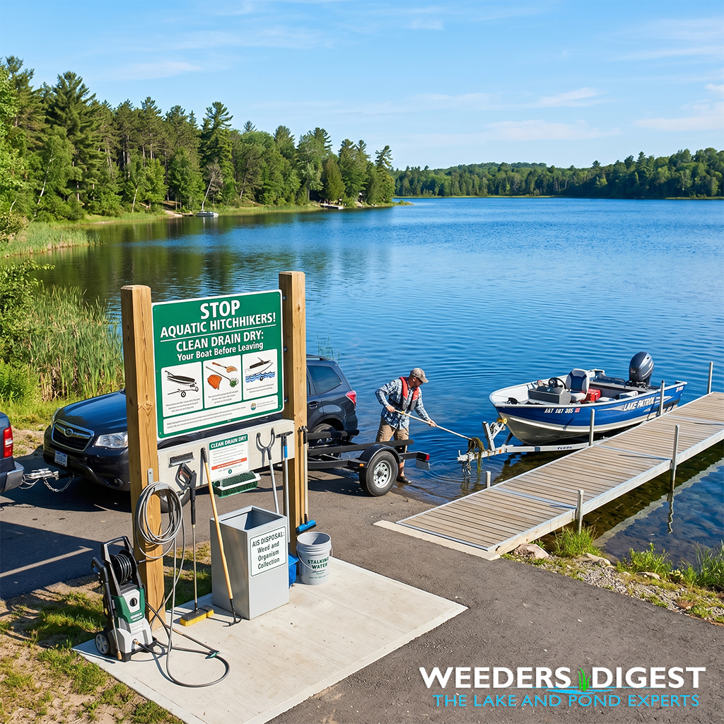 <p>How My Local Boat Launch Protects Your Favorite Fishing Spot</p>
<p>When you pull your trailer up to a public access point, you might notice large signs, cleaning stations, or even staff members asking to inspect your vessel. These measures are the frontline defense in the war against aquatic invasive...</p>
<p><a href="/lake-and-pond-science/how-my-local-boat-launch-protects-your-favorite-fishing-spot/">Read more</a></p>