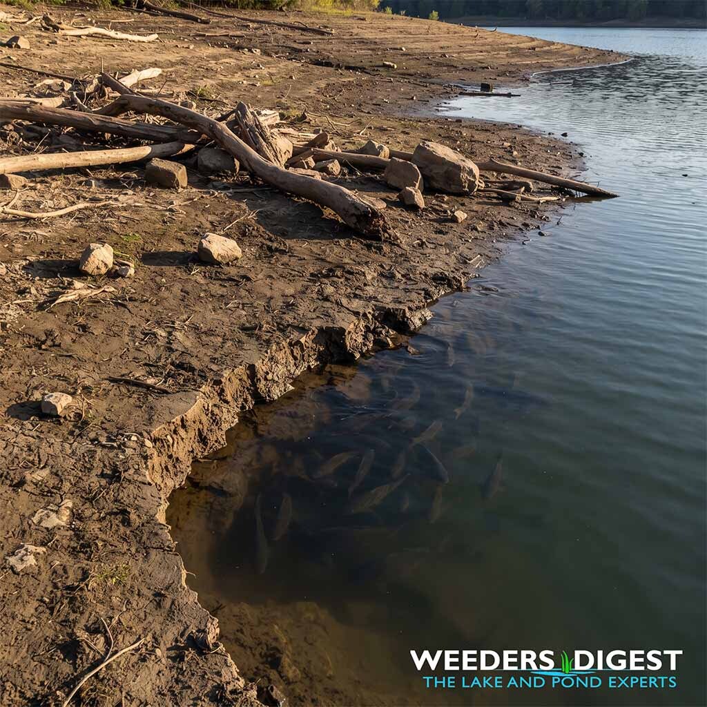 <p>Navigating the Shifting Tides: How Late-Summer Water Level Drops Redefine Fish Hideouts</p>
<p>When late-summer evaporation and reduced inflows cause water levels to recede, fish must quickly adapt to shifting cover and declining shallow-water refuges. As lake and pond experts observing seasonal shifts firsthand, we...</p>
<p><a href="/lake-and-pond-science/navigating-the-shifting-tides-how-late-summer-water-level-drops-redefine-fish-hideouts/">Read more</a></p>