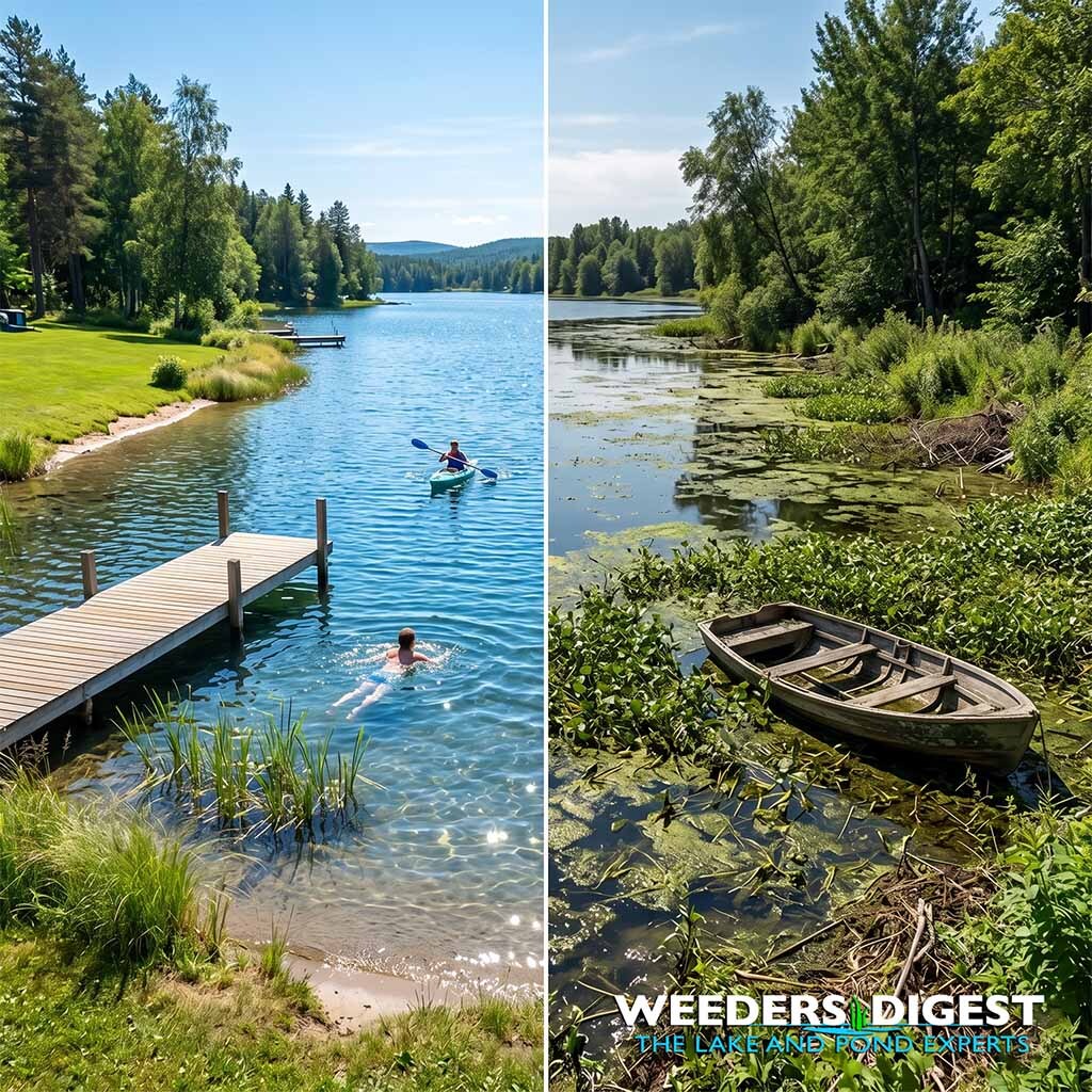 <p>The True Cost of Clear Water: Our Guide to Choosing Your Right Aquatic Weed Control Method</p>
<p>Achieving a pristine lakefront isn&rsquo;t just about making things look nice; it is about restoring the health of your water and reclaiming your shoreline for swimming, boating, and fishing. But as any property owner knows, getting rid of aquatic weeds is rarely a hassle-free, magical process. It...</p>
<p><a href="ht/lake-and-pond/science/the-true-cost-of-clear-water-our-guide-to-choosing-your-right-aquatic-weed-control-method/">Read more</a></p>
