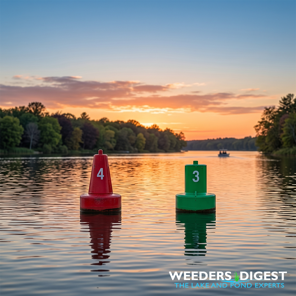 <p>Why My Safety on the Water Depends on Red and Green Navigation Markers</p>
<p>When I am out on the lake or navigating a narrow channel, those red and green markers act like the traffic lights of the water. Their primary job is to tell me exactly where the deep, safe water is and which side of the "road" I should be on...</p>
<p><a href="/lake-and-pond-science/why-my-safety-on-the-water-depends-on-red-and-green-navigation-markers/">Read more</a></p>