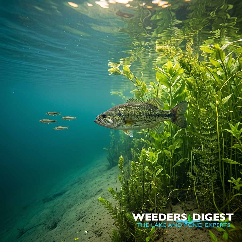 <p>Why Your Best Late Summer Fishing Spots Are Always Near Deep Weed Edges</p>
<p>Late summer fishing is most productive along deep weed edges because this boundary creates an optimal convergence of high dissolved oxygen, cooler water temperatures, cover, and high-efficiency feeding...</p>
<p><a href="/lake-and-pond-science/why-your-best-late-summer-fishing-spots-are-always-near-deep-weed-edges/">Read more</a></p>